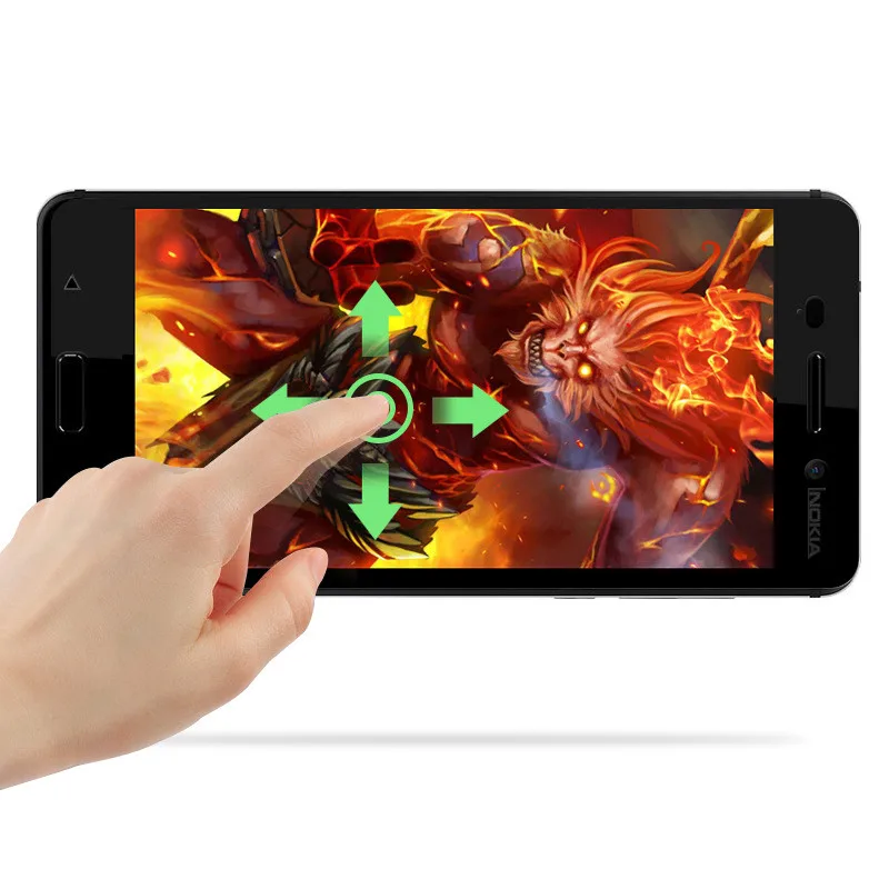 DS LOVEHUI 9H полное покрытие закаленное стекло для Nokia 8 6 5 3 Закаленное Защитное экрана