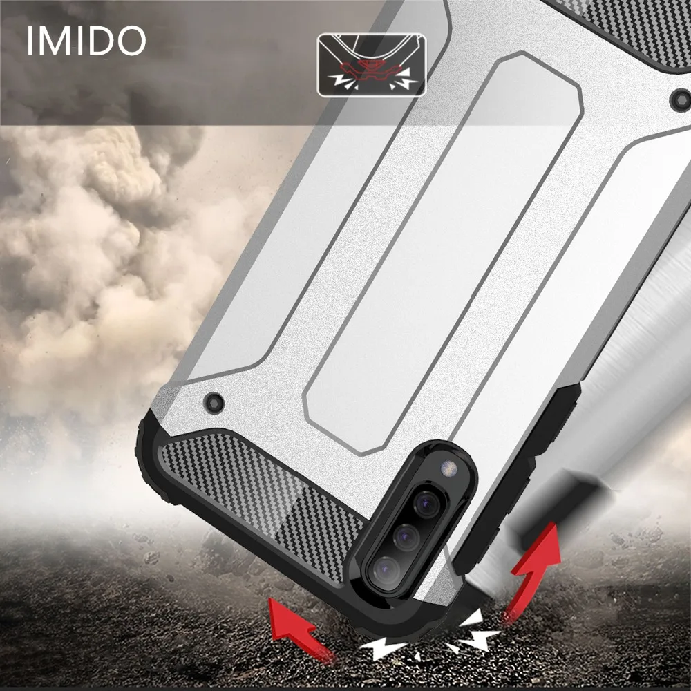 

For Samsung Galaxy A10 A30 A40 A50 A70 Durable Armour PC+TPU Phone Case For Galaxy a50 sport ShockProof protective phone case