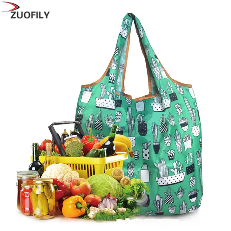 

New Fashion 22 Colors Shopping Bag Lady Foldable Reusable Fruit Grocery Pouch Recycle HandbagsLarge-capacity Storage Bags