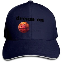 Бейсболка s Dream On Basketball унисекс Snapbacks Кепка водителя грузовика шапки