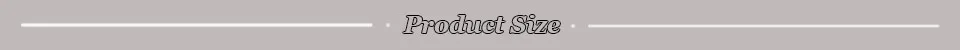 Product Size