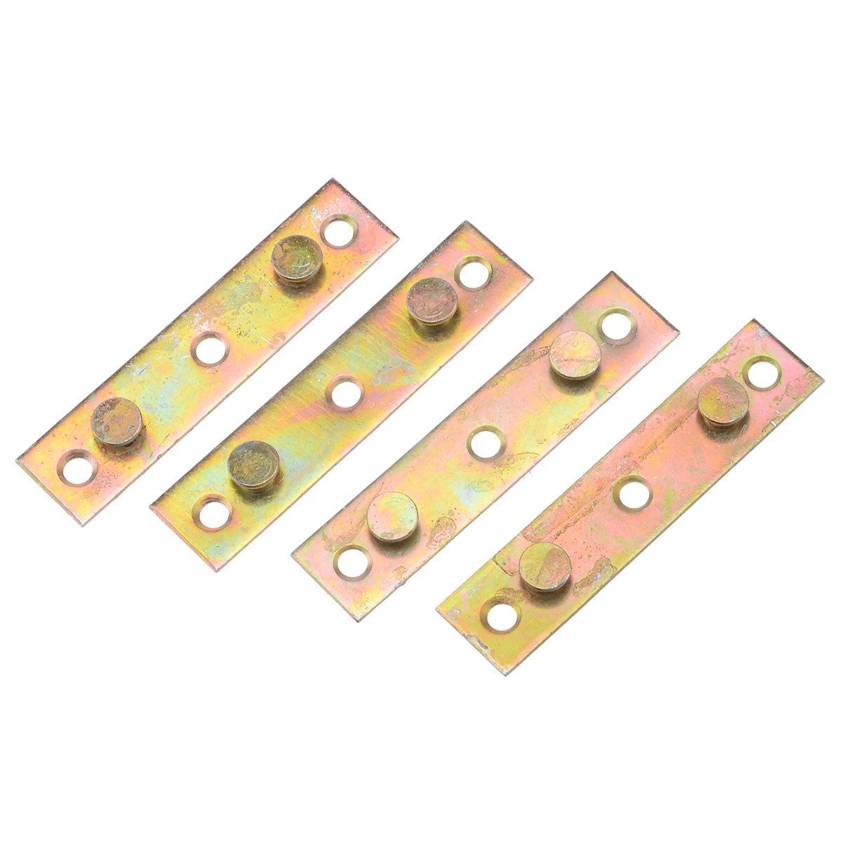 4 Sets Furniture Wood Bed Rail Bracket Bed Hinge Fitting Snap Connectors For Furniture Hardware Accessories