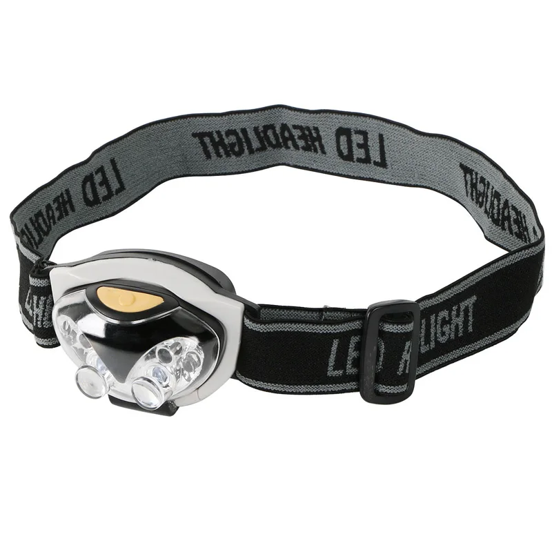 

3 modes LED Adjustable Headband Light Camping Hiking Outdoor Safety Torch Lamp