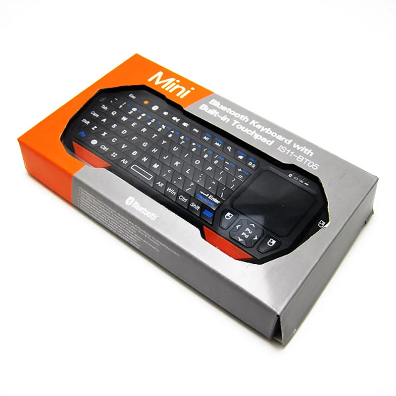 SAMTAO Fly Air mouse IS11 BT05 Беспроводная мини bluetooth клавиатура со встроенной сенсорной