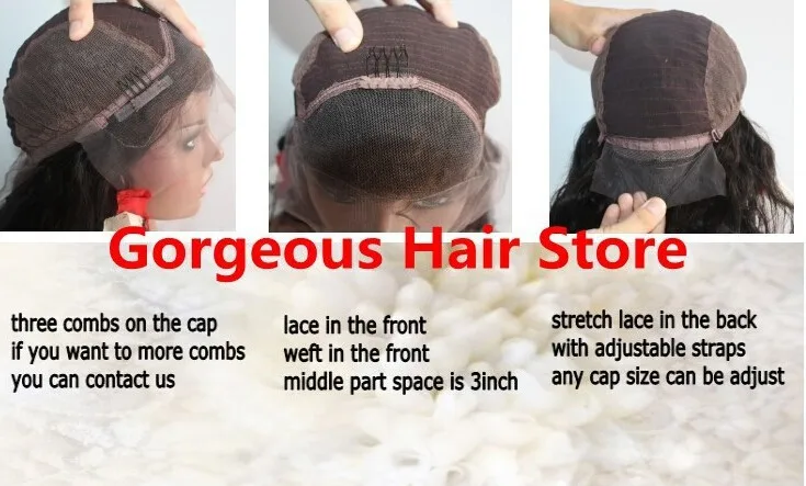 lace front wigs cap