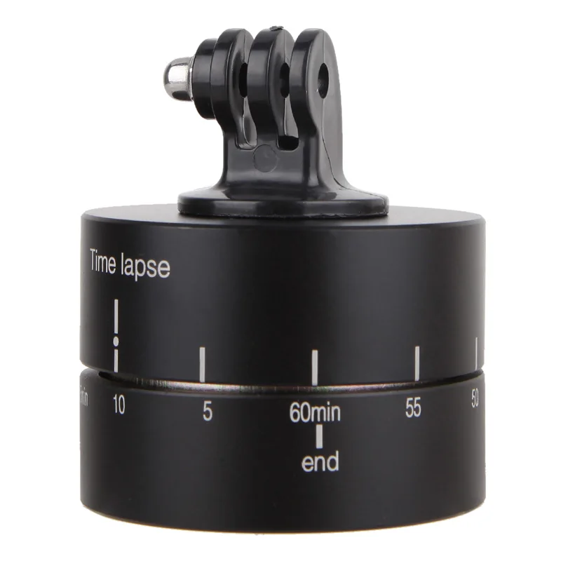 Lightdow 360 градусов Поворотный штатив 60/120 мин промежуток времени с адаптером штатива для Gopro 6 5 4 3+ 3 Sj4000 цифровой камеры