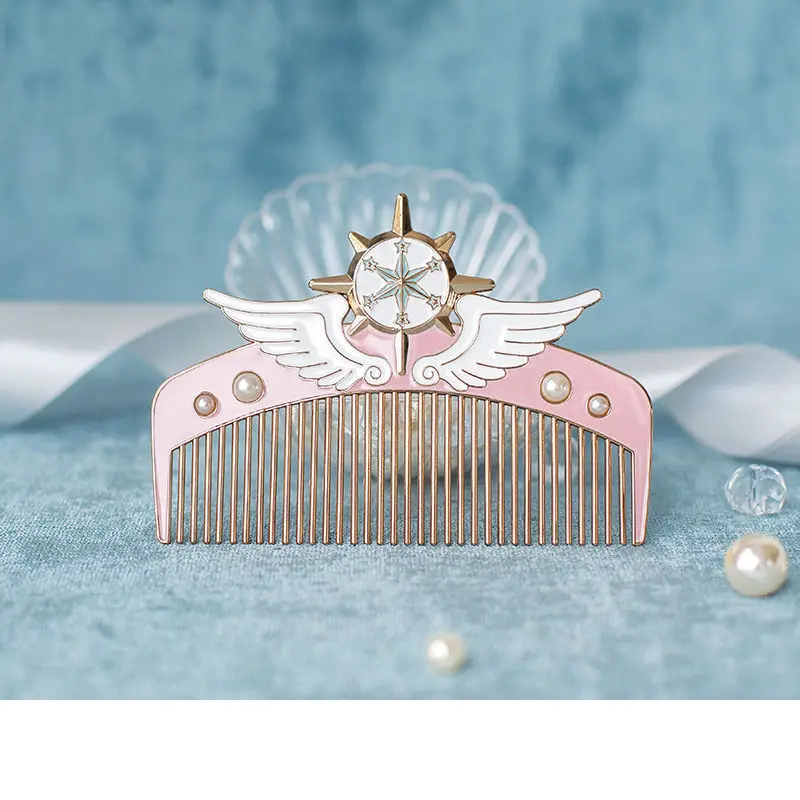 Новая карта Captor Sakura Розовая мечта скипетр мини набор косметики металлическая расческа Лолита девушка косплей реквизит подарки