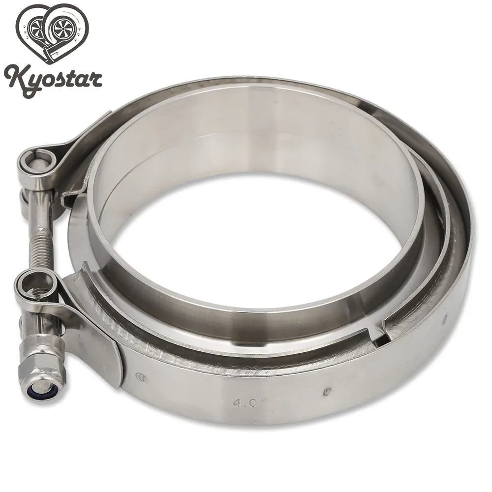 

2.25" 2.5" 2.75" SUS 304 Steel Stainless Exhaust V Band Clamp Flange Kit Quick Release Clamp Male Female Flange Or Normal Type