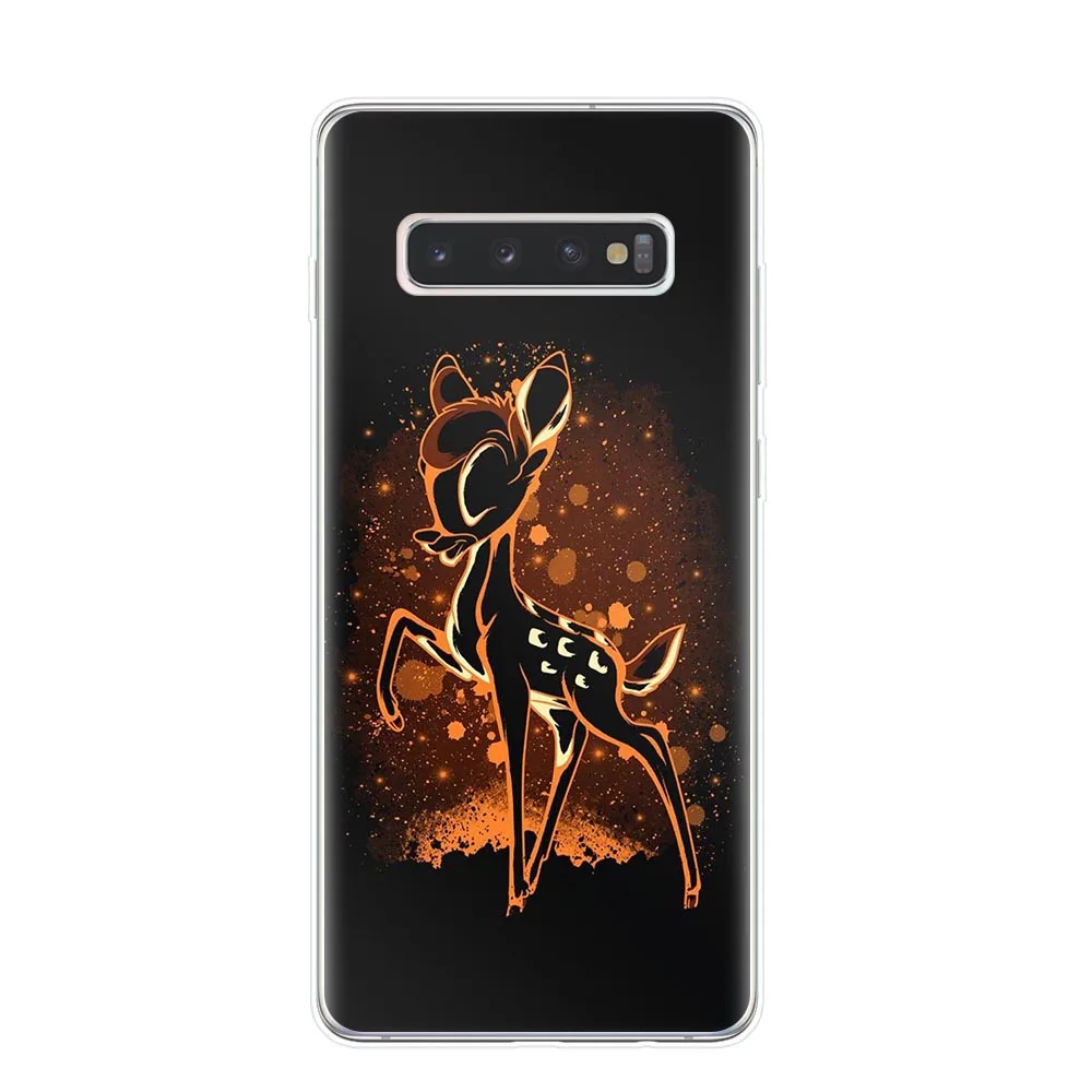 Милый Белоснежка Алиса маленькая Русалка стежка Bambi чехол для Samsung Galaxy S6 S7 Edge S8 S9 S10 Plus Lite 5G S10E TPU чехол для телефона - Цвет: T6588