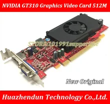 Debroglie 1 шт. Фирменная Новинка LP lowprofile NVIDIA GT310 512 М DDR3 PCIE Графика видео карты DP VGA