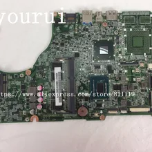 Yourui NBMA311009 для acer Aspire V5-472 V5-572 материнская плата для ноутбука NB. MA311.009 DA0ZQKMB8E0 2127u процессор 4 Гб ОЗУ полностью протестирован
