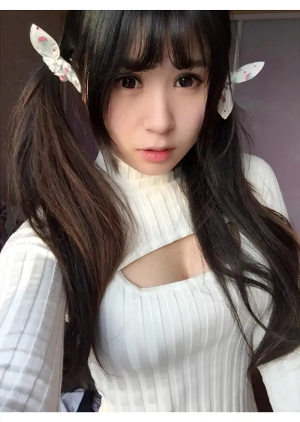Новый модный сексуальный женский вязаный свитер для девушек Lovelive Косплей Костюм