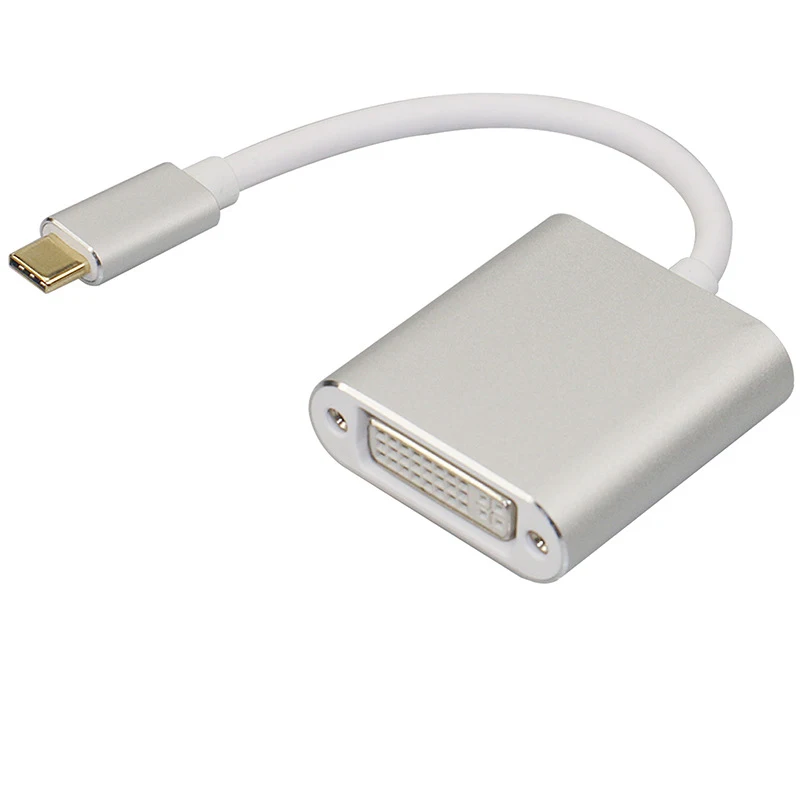 Высокое качество Новый USB-C DVI кабель адаптер | Компьютеры и офис