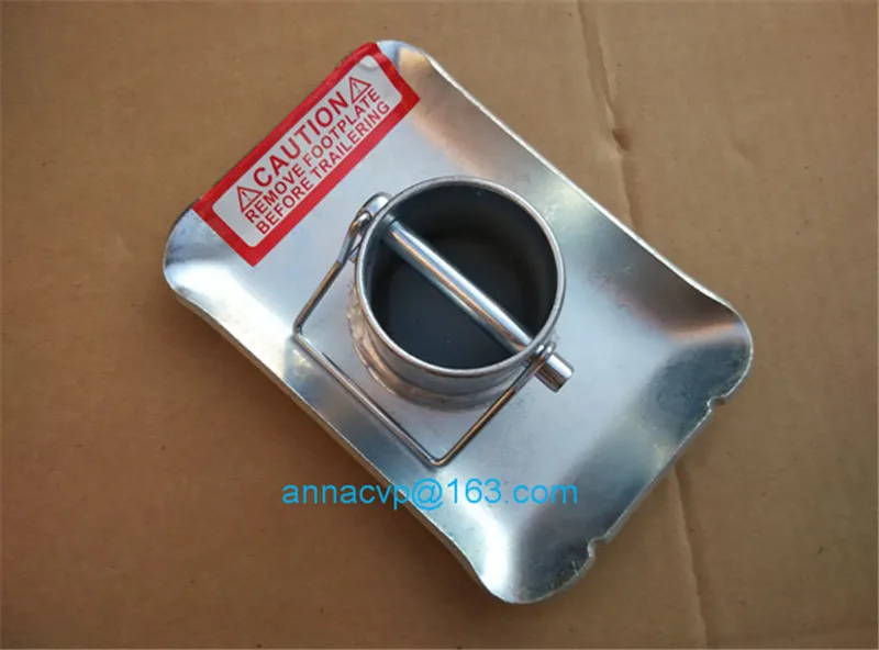 A Frame Topwind Trailer Jack with Foot Plate & Caster wheel 5