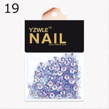 50Pcs/Pack hotfix Rhinestones Diy Design Manicure Jewelry Decoration Tool Perfect Use For Nail Salon (KaTou-19)