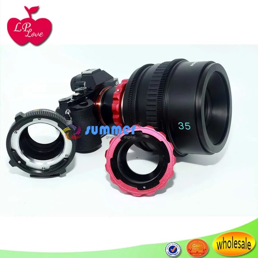 Новое A7 A7R A7S NEX-FS700 кольцо для sony PL-E порт PXW-FS5 FS7 адаптер кольцо Камера Ремонт Partr
