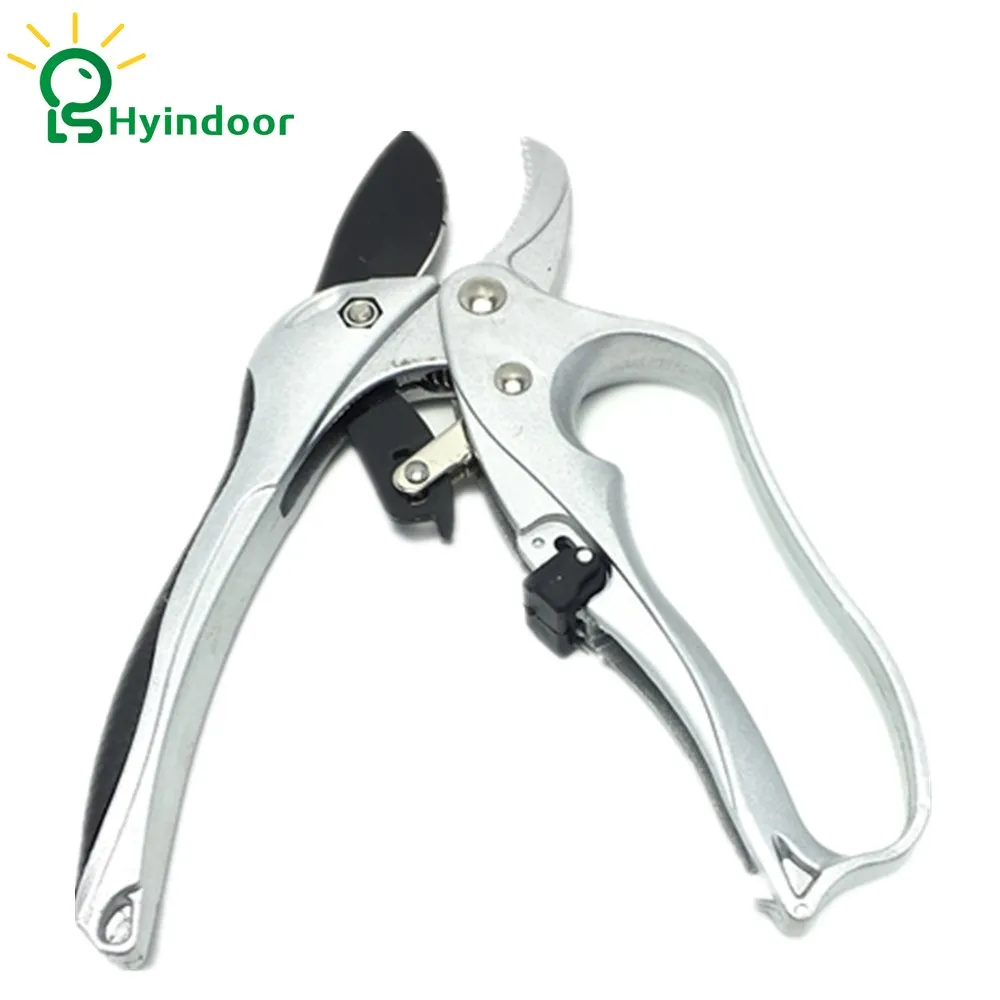 Garden Scissors Stainless Steel Sectional Pruning Shears Curved Blade