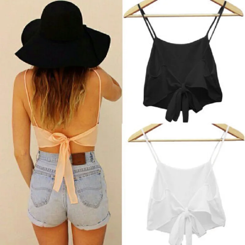 backless shirt with bralette