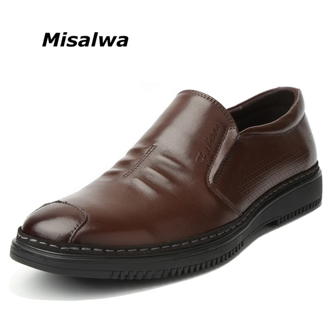 Misalwa 100 Genuine Leather Men Loafers Comfortable Misalwa 100 Genuine Leather Men Loafers Comfortable