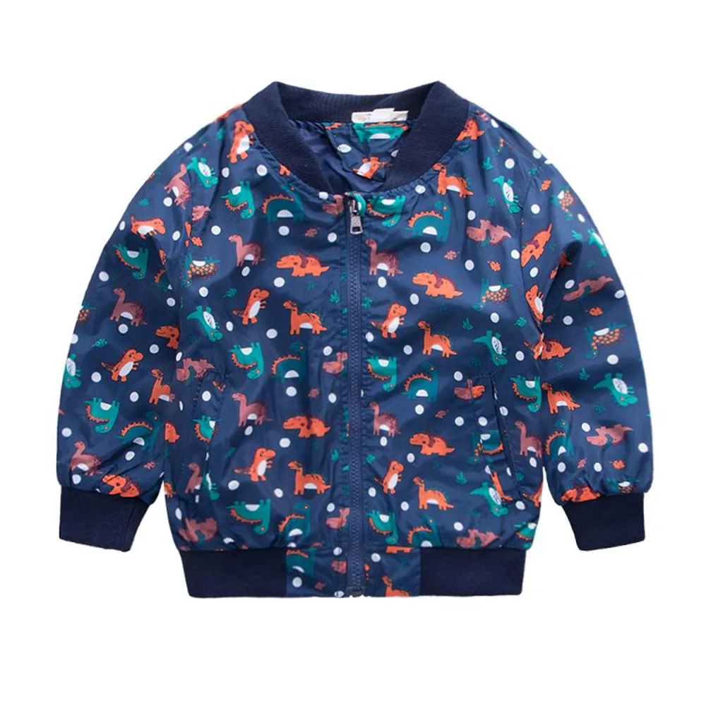 baby girl clothes baby boy clothes 2018 Jacket Kids Cute Dinosaur Baby Outerwear Coat Boys Girls Kids Children Clothing