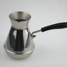 Высококачественная нержавеющая сталь турецкий Кофе горшок ibrik Кофе Брюэр goosenck носик чайника Кофе Maker