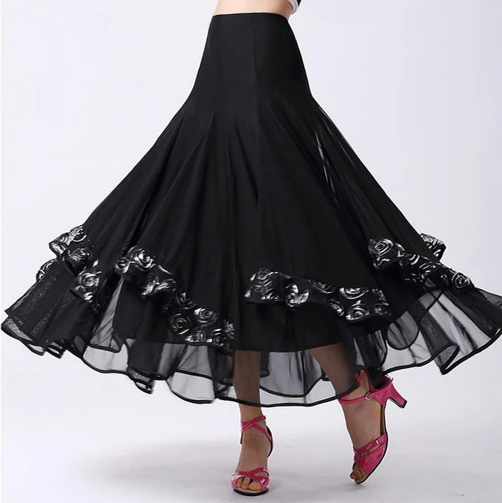 Buy New Ballroom dance costumes sexy senior Crystal