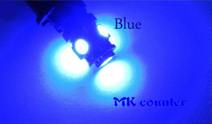 500X T10 194 168 W5W 12V 5050 5 SMD светодиодные лампочки белый индикатор парковки лампы для