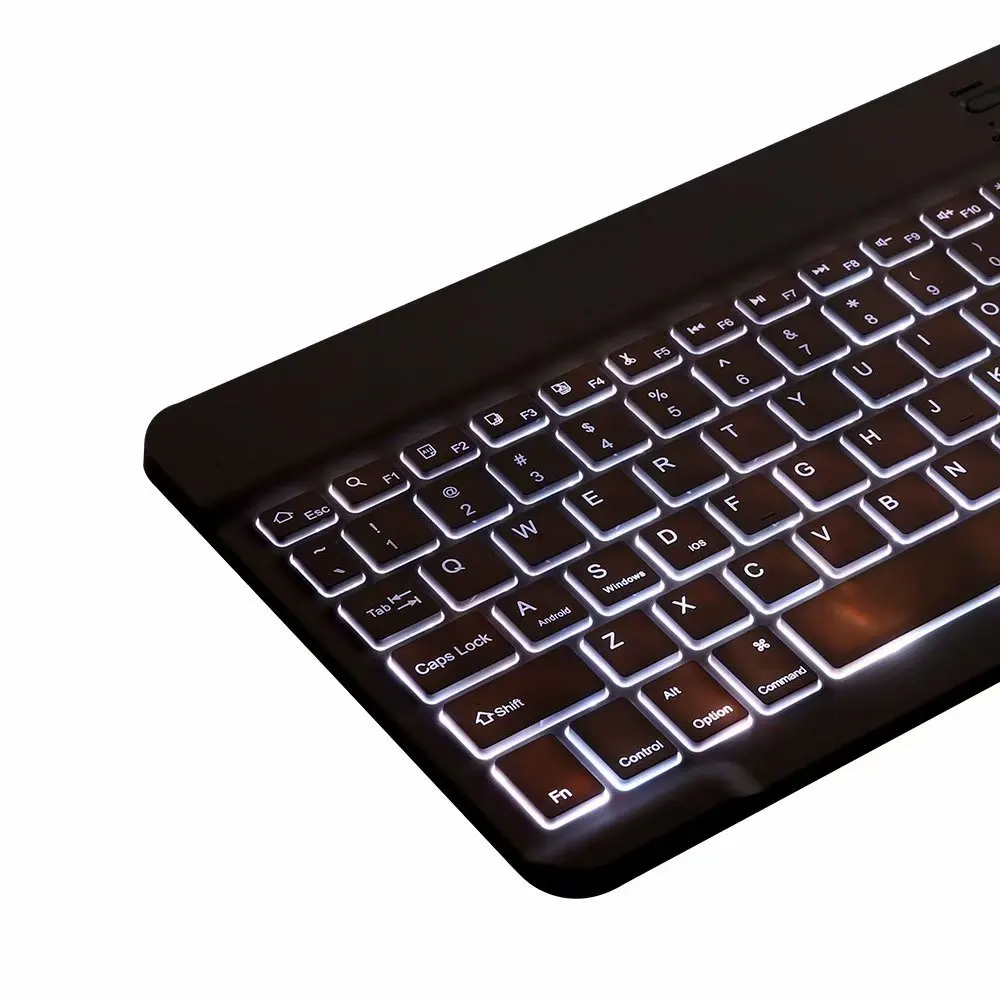 Светлая клавиатура с подсветкой чехол для Samsung Galaxy Tab S5E 10,5 T720 T725 SM-T720 планшет кожаный чехол Funda Bluetooth клавиатура