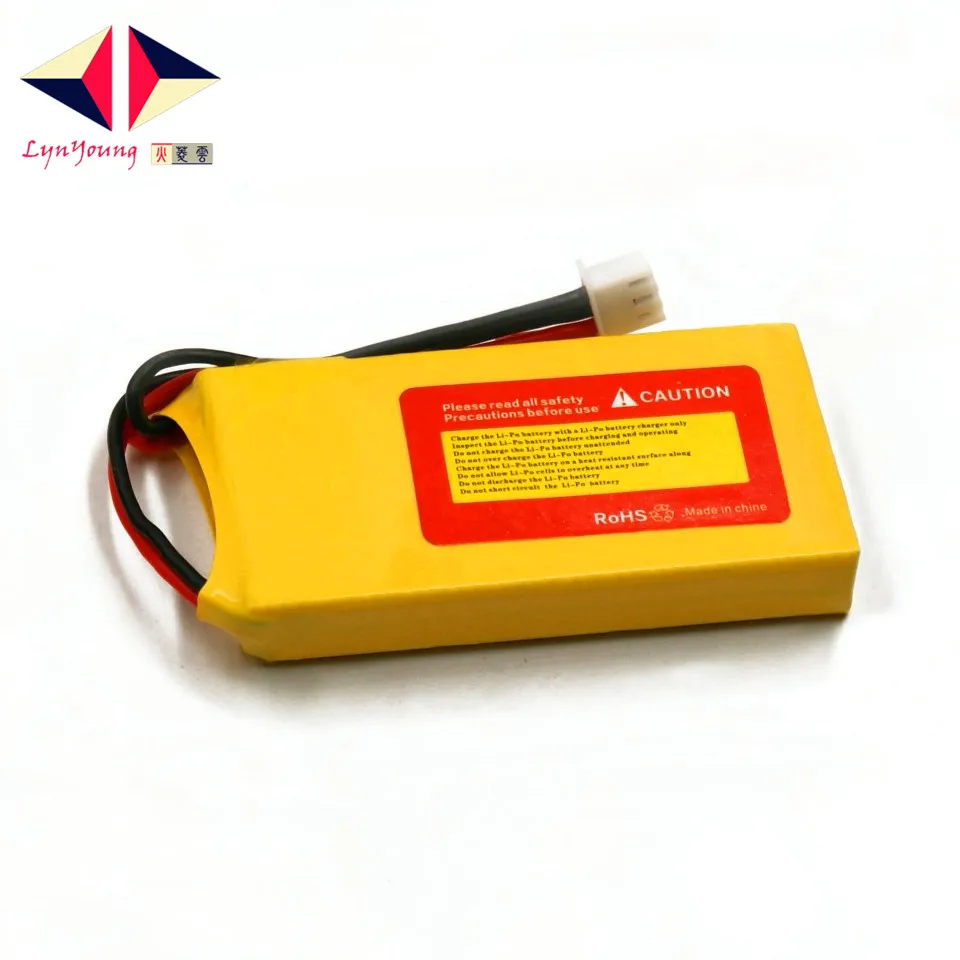 7.4V 1500mAh 25C T Plug Batterie lipo pour Bateau//Voiture//Avion RC