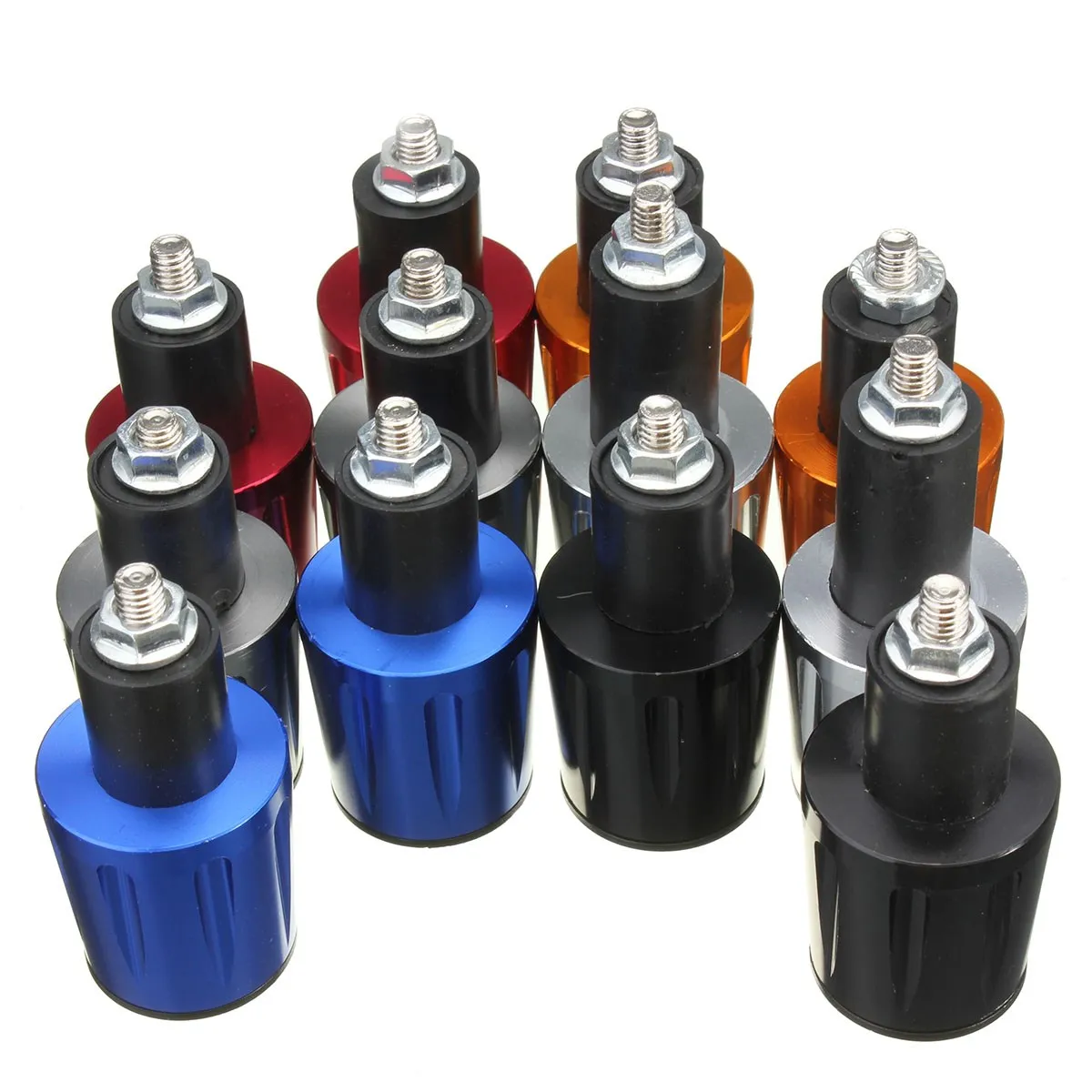 

7/8 inches 22mm Universal Motorcycle Handlebar Ends Grip Weights Anti Vibration Plug