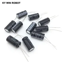 Free shipping 10pcs 470UF 50V Electrolytic Capacitor 50V 470UF Aluminum Electrolytic Capacitor 10X20mm