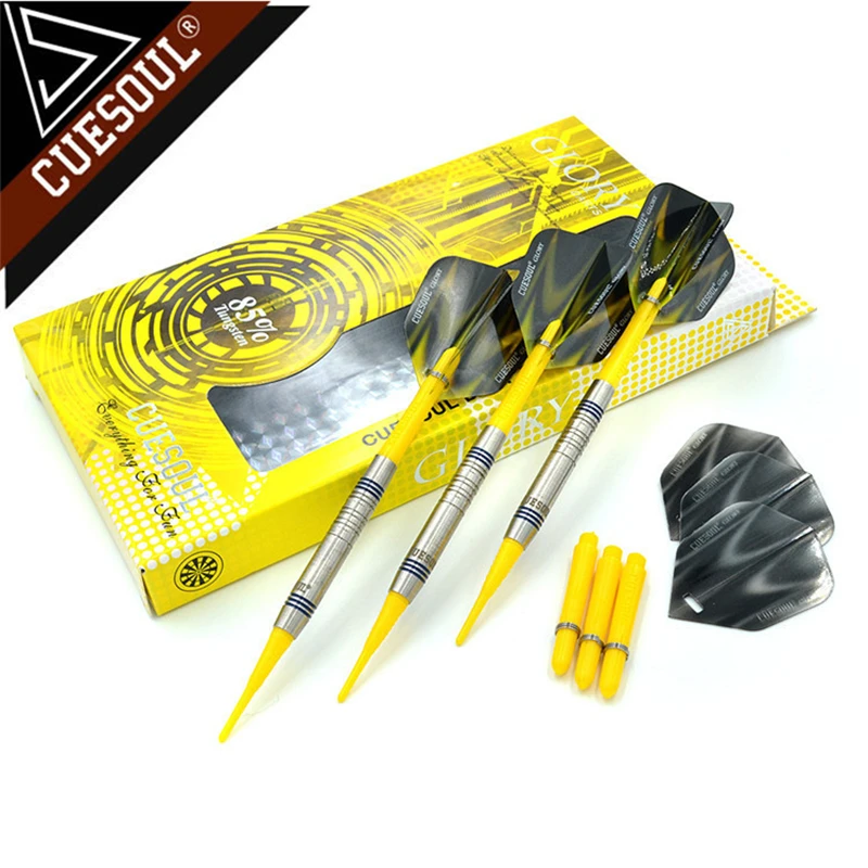 

CUESOUL Glory Series 85% Tungsten Darts 18g 14cm Professional Soft Tip Darts Electronic Darts CSGL-N2204