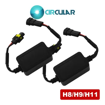 

2Pcs LED CANBUS Wire for Jeep Compass H8 H9 H11 LED Headlight HID Lamp Decoder 9-36V no Error 100% Canbus