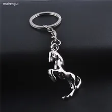 Брелок лошадь в виде животных, подвеска для мужчин и женщин, украшение, брелок для ключей для bmw Ford mustang gt Ferrari portofino, брелок