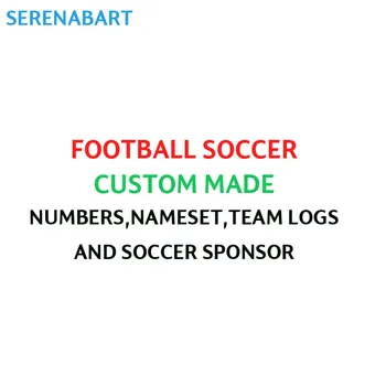 

Serenabart Customize Soccer Nameset Soccer Printing Custom Name Number Flocking Team Log Sponsor Match Details Soccer Patch