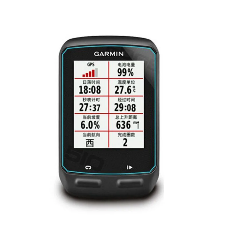 Защитная пленка из закаленного стекла для Garmin edge 510/520/820/530/830/1000/1030/130 часы gps Компьютер Защитная крышка экрана