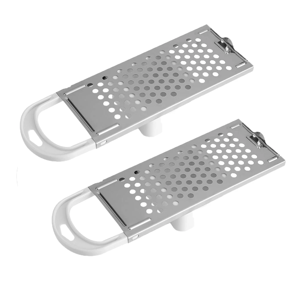 MagiDeal 2x Spaetzle Maker Nokedli Szaggato Hungarian Dumplings Galuska Potato Slicer