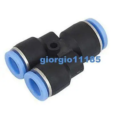 

20pcs 8mm to 6mm Y Push In One Touch Fittings Connector