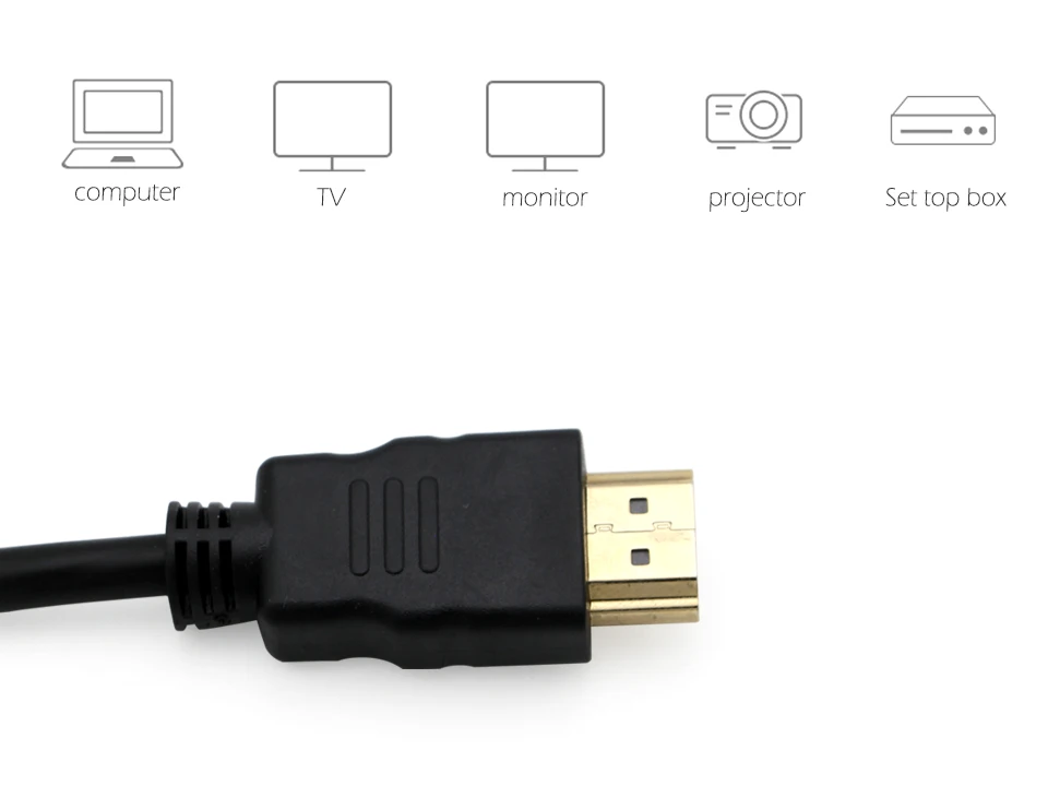 0.3m 0.5m 1m 1.5m 2m 3m HDMI Male to Female Cable Connector Adapter Port 1080P For Projector Displays Monitor HDTV Extension (2)