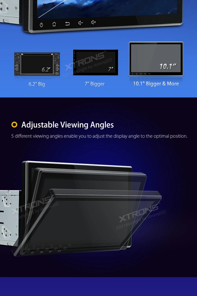 Discount 10.1" Octa-Core Android 8.0 OS 2 Din Car DVD Multimedia Two Din Car Navigation GPS Double Din Car Radio with 4GB RAM 32GB ROM 2