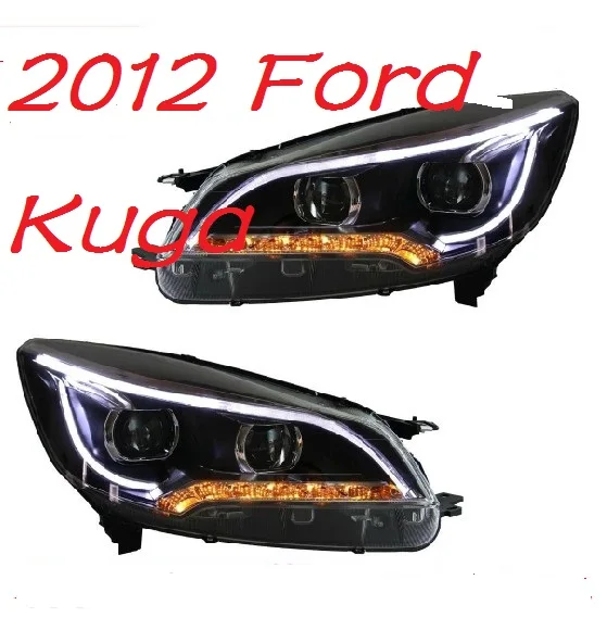 Car Styling for Ford Kuga Headlights Escape 2012~2015 LED Headlight DRL Bi Xenon Lens High Low Beam Parking Fog Lamp | Автомобили и