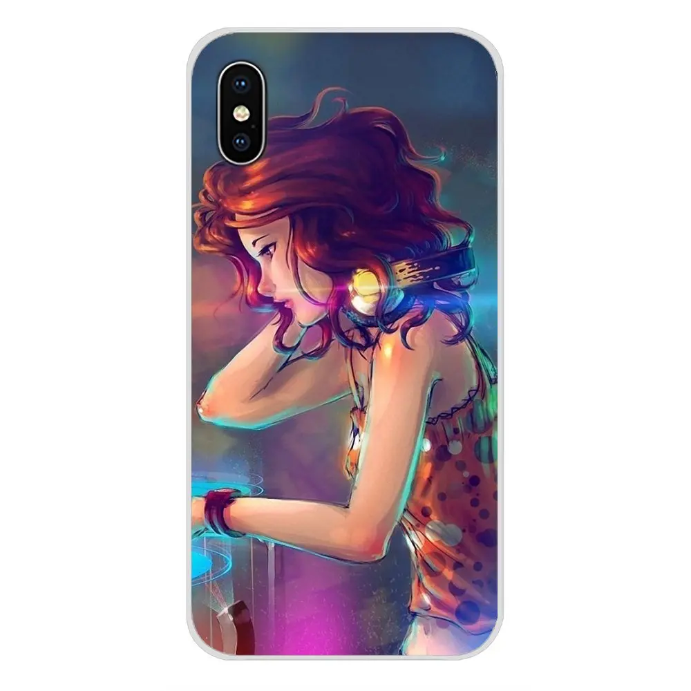 Аксессуары чехлы для телефонов DJ Radio Old Samsung Galaxy S3 S4 S5 Mini S6 S7 Edge S8 S9 S10 Lite Plus Note 4 5 8