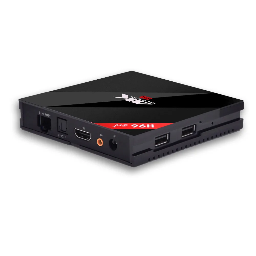 Смарт ТВ бокс AKASO 3 Гб/32 ГБ 4K с Bluetooth H96 PRO Plus Amlogic S912 Android 7 1 медиаплеер 2 4 ГГц/5 8 ггц WIFI