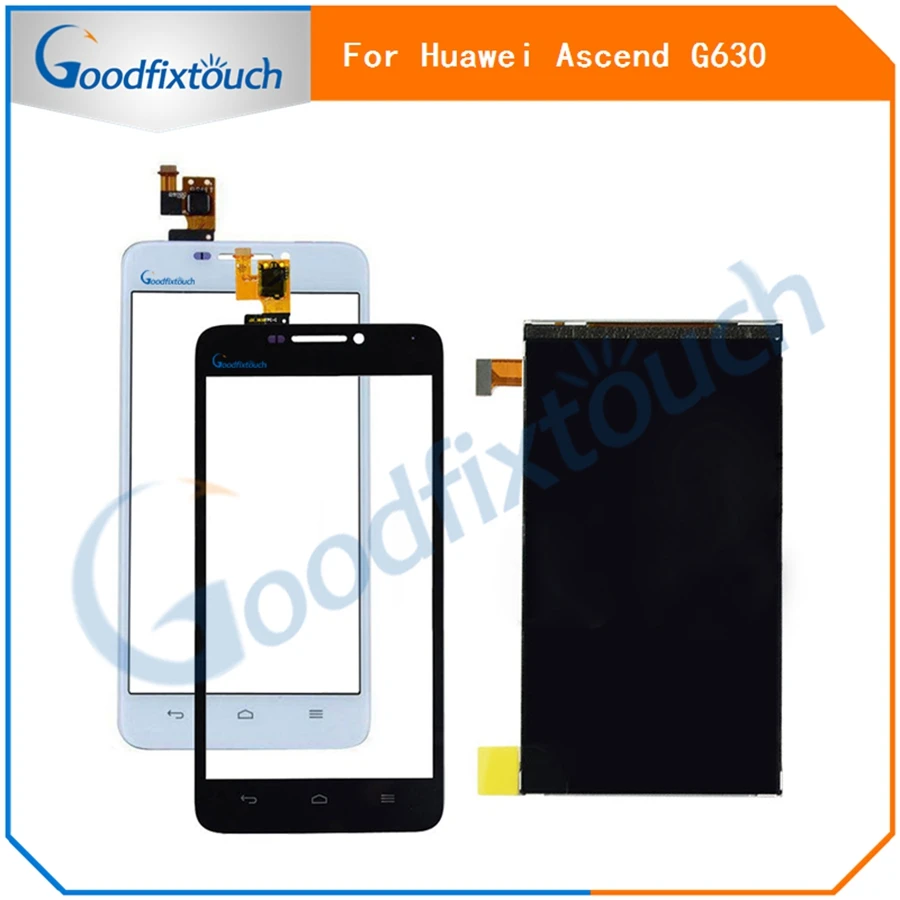Huawei Ascend G630 G630 U10 LCD 디스플레이 터치 스크린 디지타이저 어셈블리 교체 부품touch