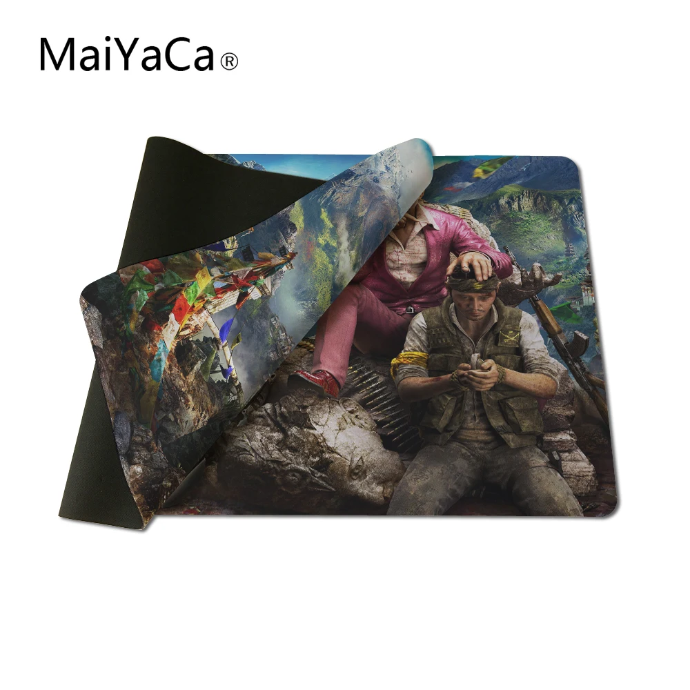 Maiyaca замок края резиновая Мышь колодки для Far Cry 4 Мыши компьютерные Коврики DIY Дизайн узор компьютерных игр облако Мышь pad