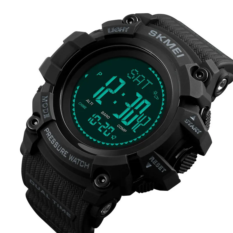 Outdoor Sports Watches Mens Pedometer Calories Digital Watch Altimeter Weather Barometer Compass Thermometer WristWatch Outdoor Sports Watches Mens Pedometer Calories Digital Watch Altimeter Weather Barometer Compass Thermometer WristWatch
