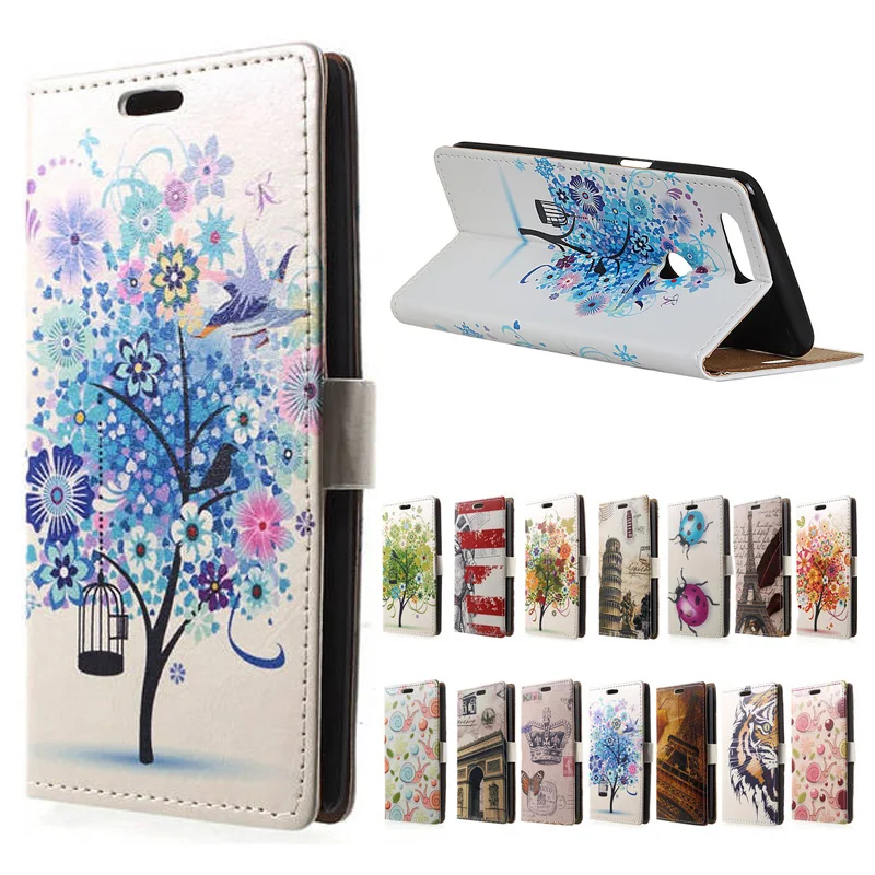 Флип Чехол Для Huawei P Smart voadafone fig lx1 lx2 lx3 Бумажник кожаный чехол для наслаждаться 7 s