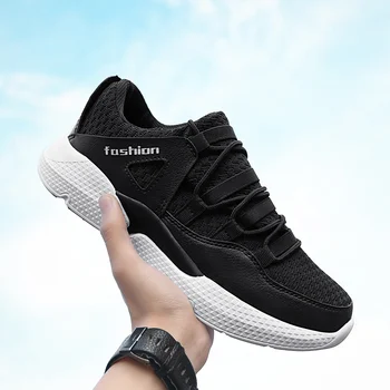 

Men's Casual Sneakers Breathable Sneakers Man Fashion Luxury Brand Shoes Male Footwear Adult Trainers Zapatillas Plus Size 47