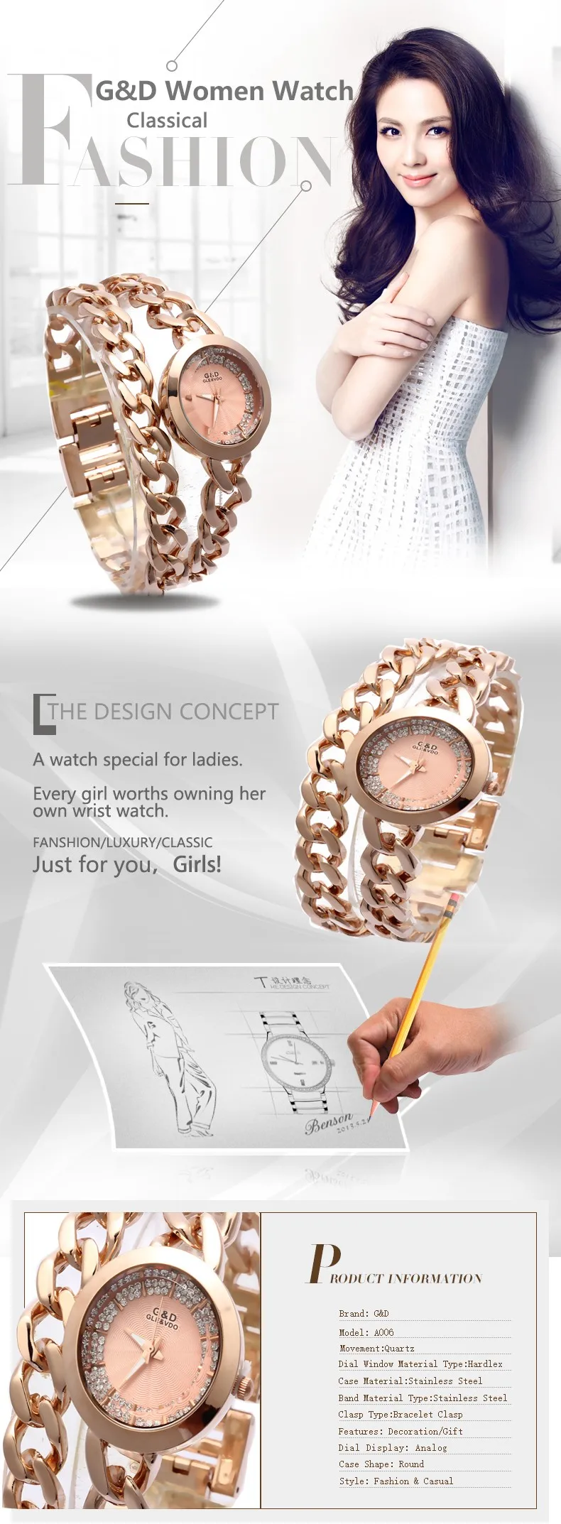 Топ люксовый бренд Для женщин браслет часы Для женщин кварцевые наручные часы женская одежда часы relogio feminino часы розовое золото