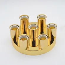 Для потолка и стен пластина, бар-кафе магазин одежды освещения E27 основание светильника гнездо